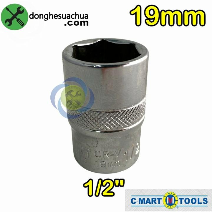 Tuýp 19mm C-Mart F0029-6-19 loại ngắn xi bóng