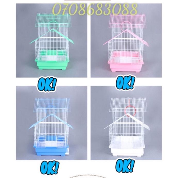 Lồng , chuồng mái nhà nhỏ mã 005 dùng nuôi yến hót, và các dòng chim nhỏ, vẹt nhỏ như lovebird, yến phụng, sóc..