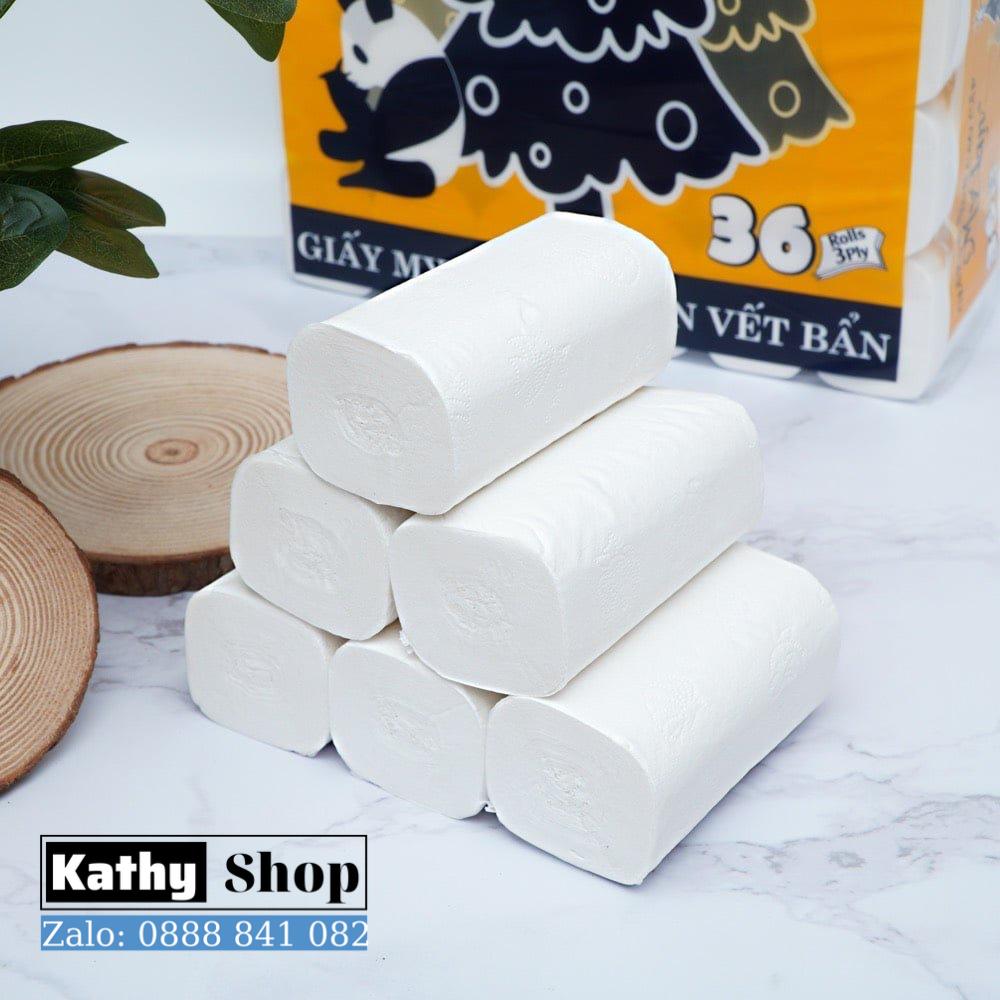 Lốc 36 Cuộn Giấy Vệ Sinh Gấu Thông Mylan Hàng Chất Lượng Cao Đảm Bảo An Toàn