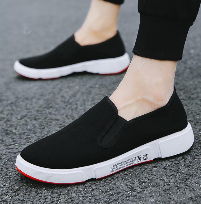 Giày Lười Slip-On Nam 3Fashion Shop Vải Mềm Êm Thiết Kế Nam Tính - 3156