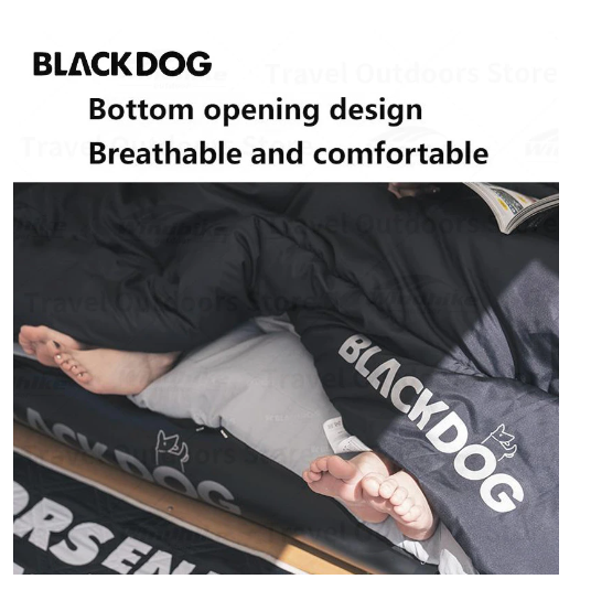 Túi ngủ đôi kèm gối Blackdog BD-SD003