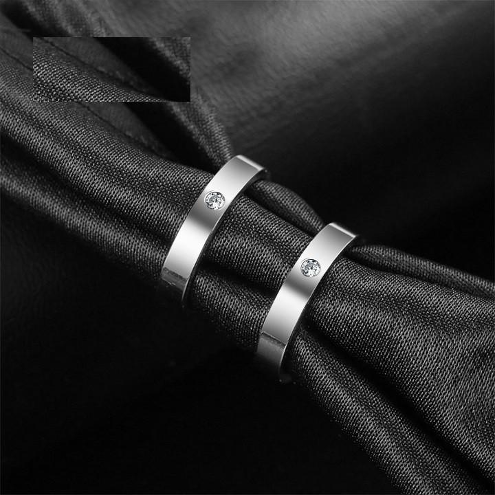 NHẪN ĐÔI TÌNH NHÂN INOX TRƠN
