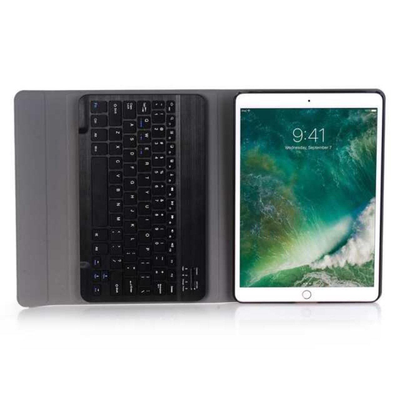 Bao da kèm bàn phím Bluetooth dành cho iPad Gen 9 10.2 2021 Smart Keyboard - Hàng nhập khẩu