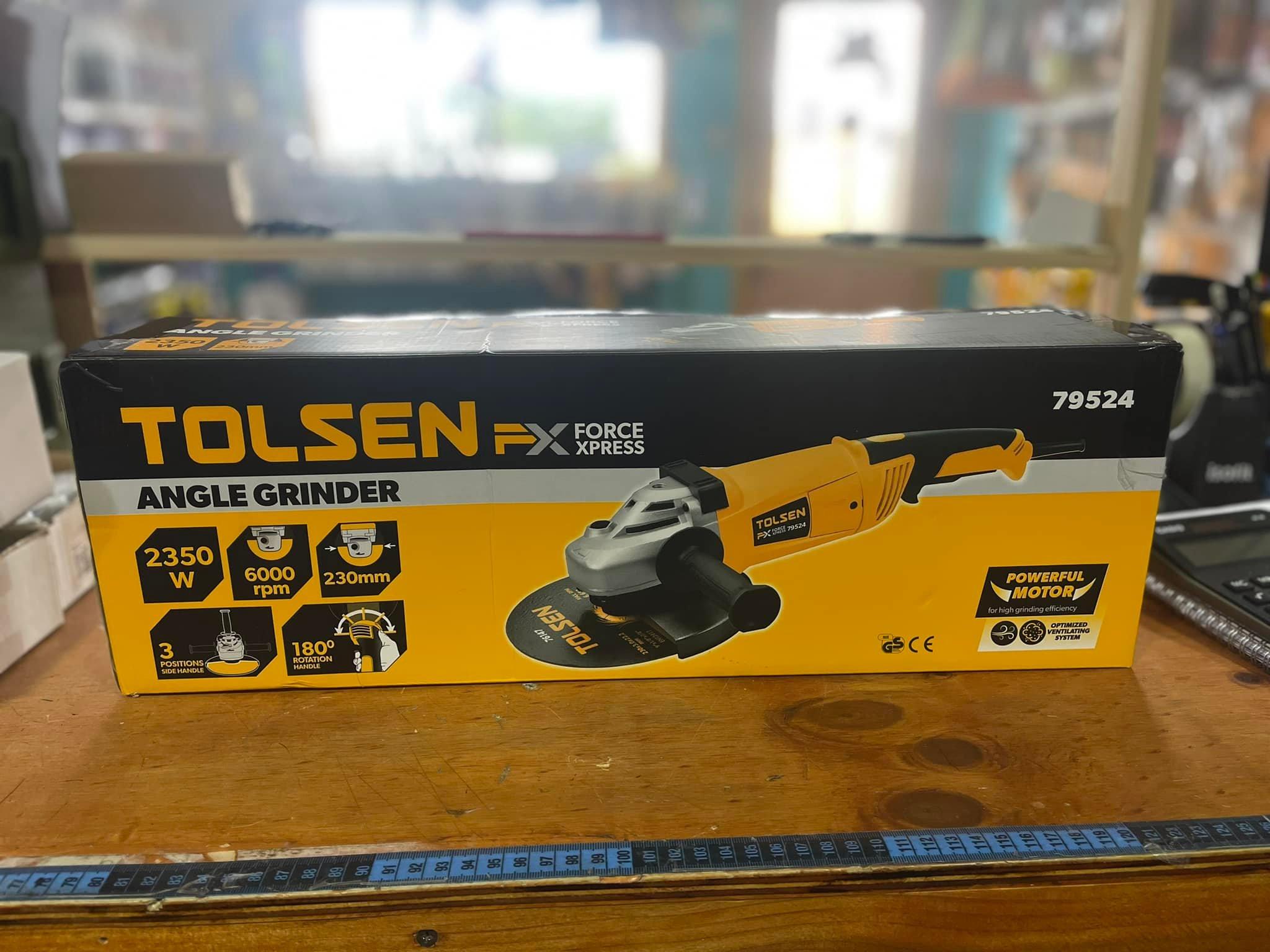 MÁY MÀI GÓC 230MM 2.350W TOLSEN 79524 - HÀNG CHÍNH HÃNG