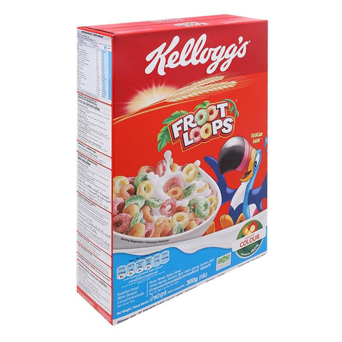 Ngũ Cốc Ăn Sáng Kellogg's Froot Loops 300g