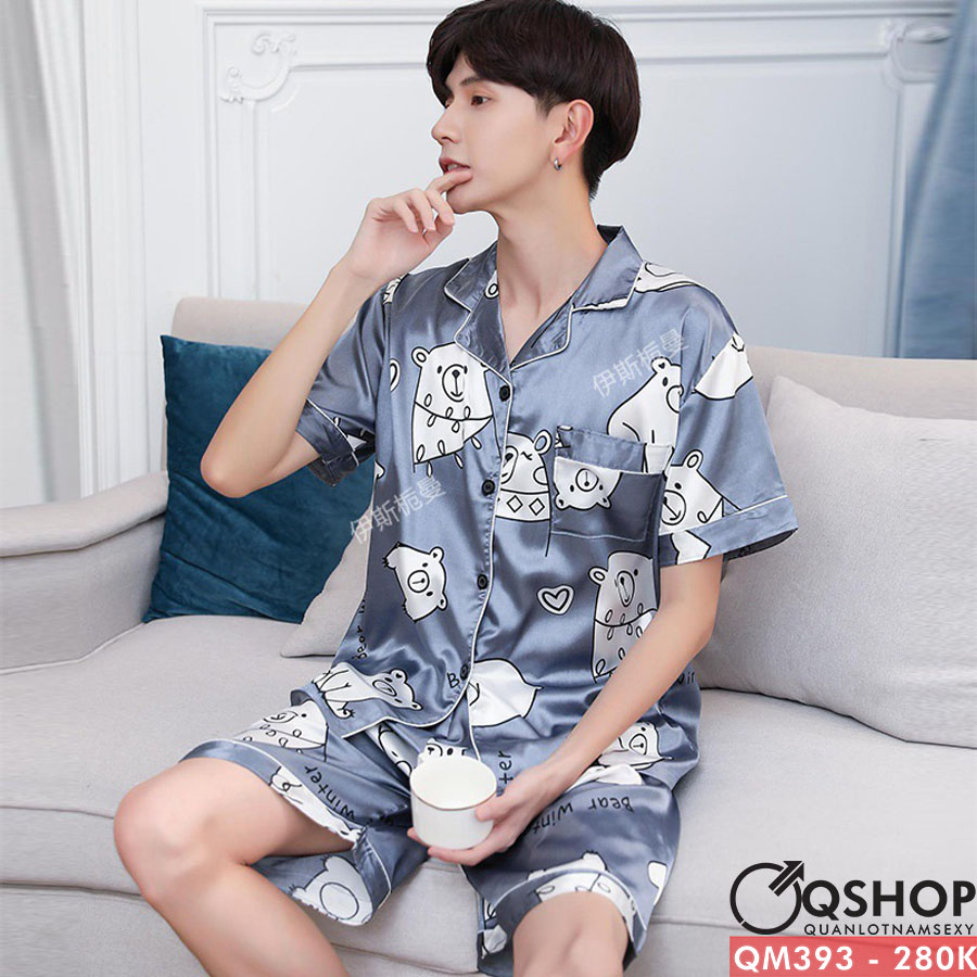 BỘ ĐỒ PIJAMA NAM QM393