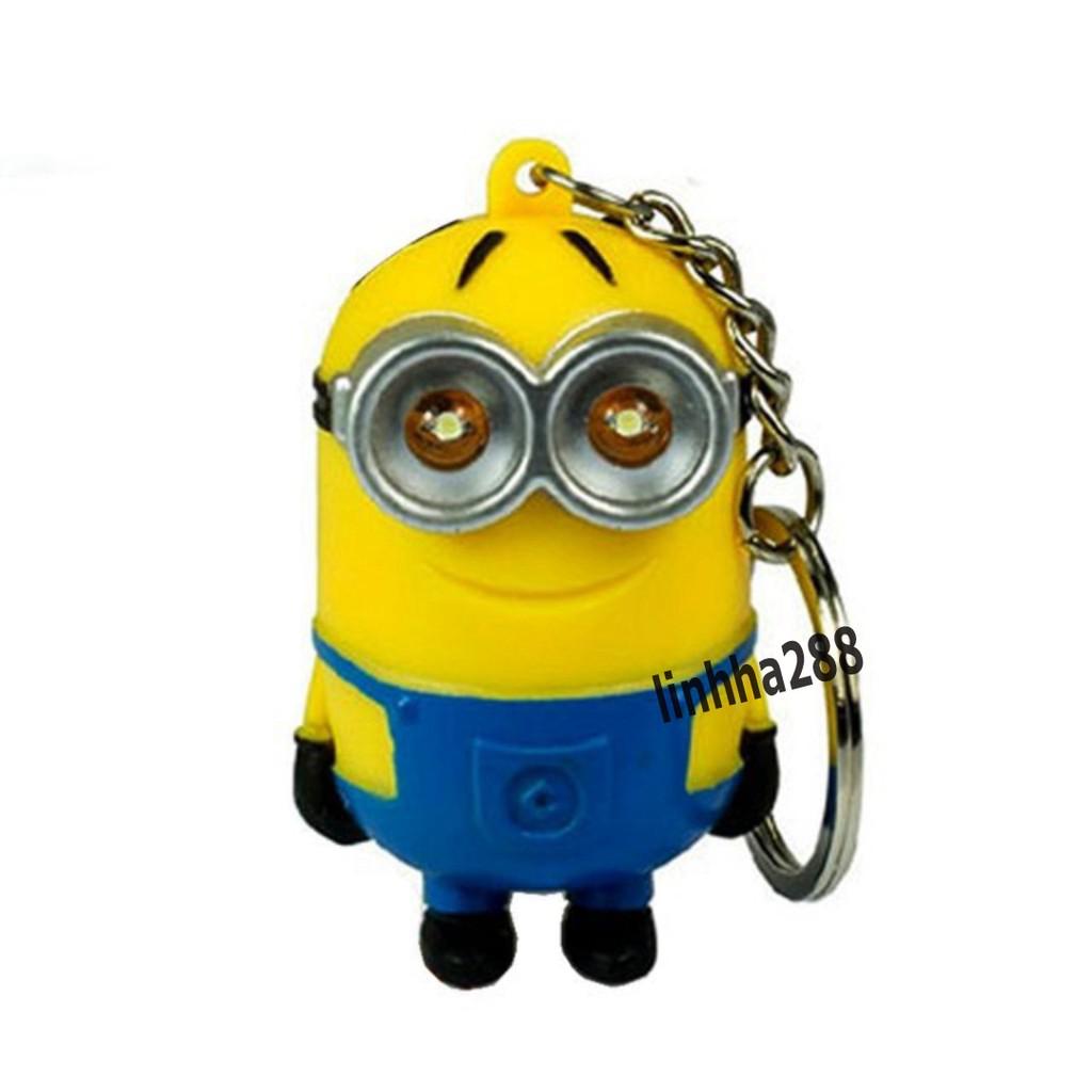-Móc khóa Minion kêu I love You có đèn led có âm thanh -Móc khóa Minion kêu I love You có đèn led