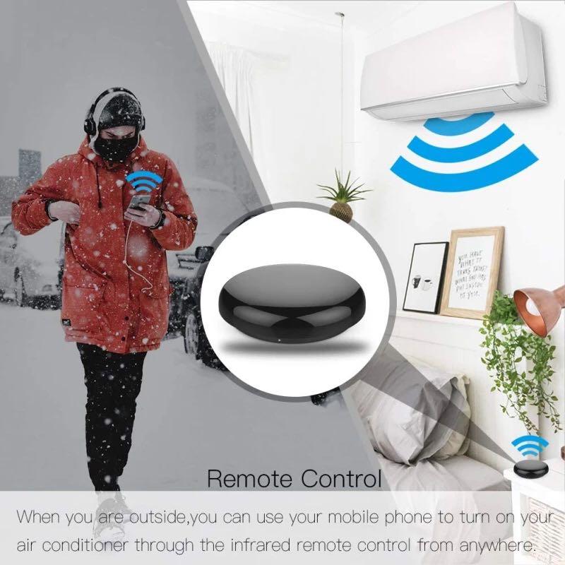 Tuya Universal WiFi ir rf Bluetooth điều khiển từ xa thông minh Ứng dụng Voice Điều khiển từ xa cho Alexa Google Home Color: WiFi IR RF433