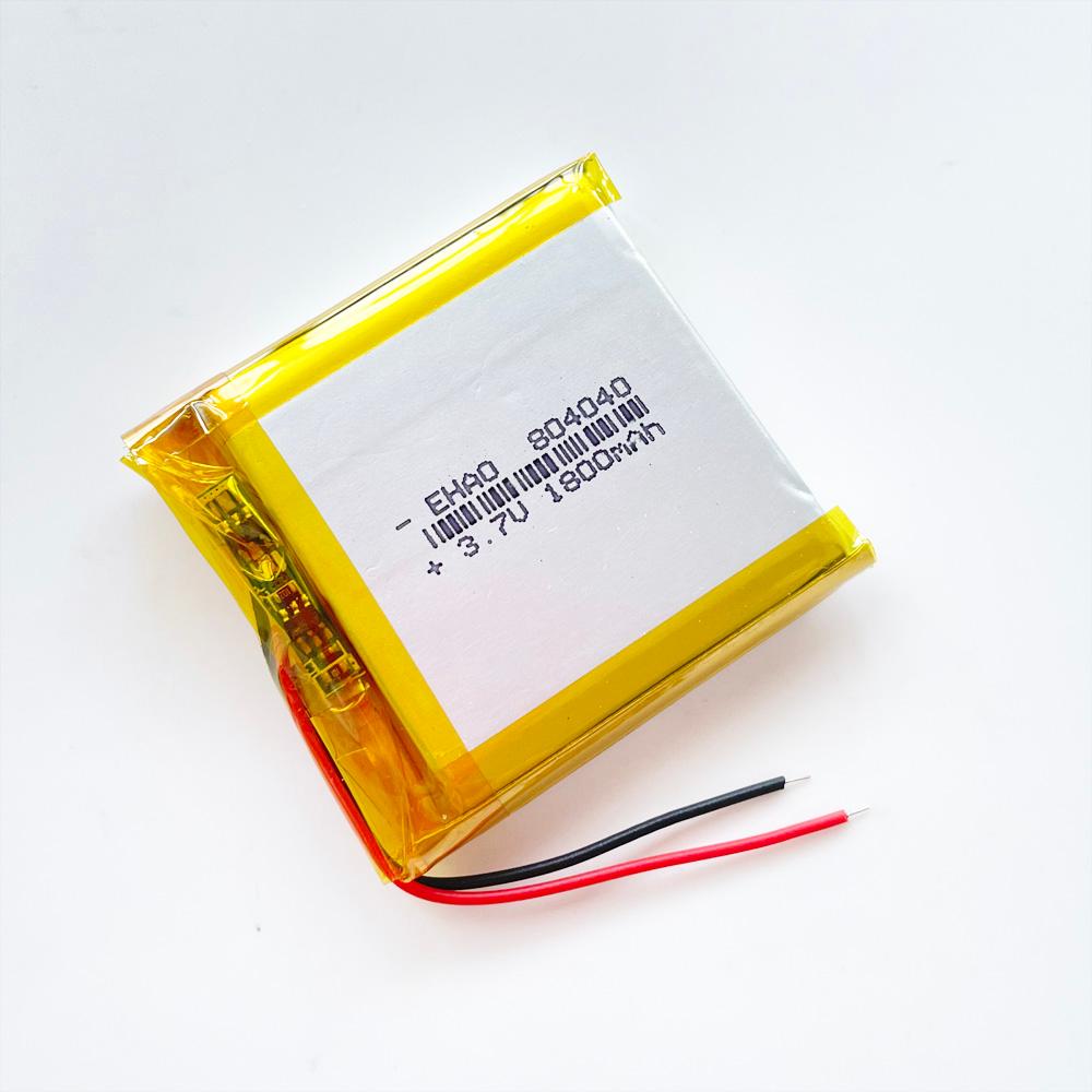 5 Pin Sạc Lithium Polymer LiPo 3.7V 1800M 804040 Cho Mp3 GPS PSP DVD Điện Thoại Di Động Trò Chơi Điện Tử Miếng Lót Sách Điện Tử
