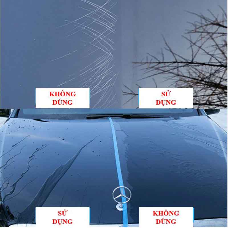 Bình Xịt Phủ Nano Kim Cương Hydrophobic 9H Nano Mạ gốm 30ML Chống Nước Cho Ô Tô