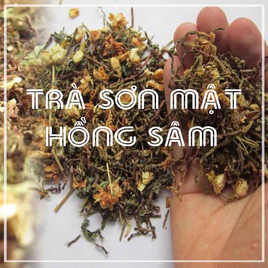 1kg Trà Sơn Mật Hồng Sâm khô sạch