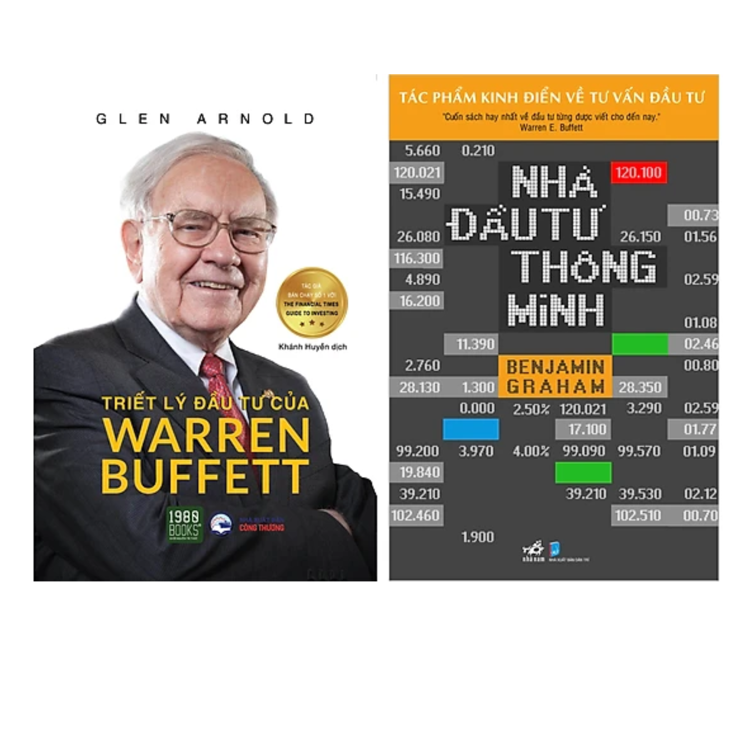 Combo 2Q Sách Tư Duy Trong Kinh Doanh / Đầu Tư Thành Công : Triết Lí Đầu Tư Của Warren Buffett + Nhà Đầu Tư Thông Minh