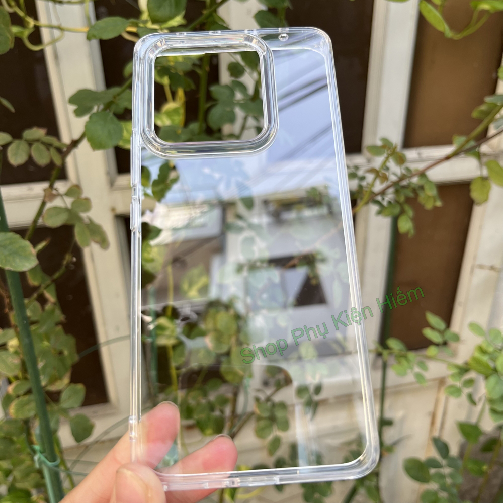 Ốp lưng dành cho Xiaomi 13 - Xiaomi 13 Pro viền dẻo lưng giả kính