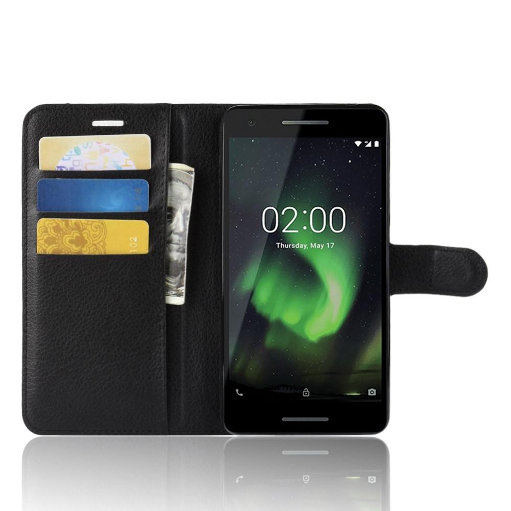 Bao da cho Nokia 2.1 có nắp gập và chống xem phim