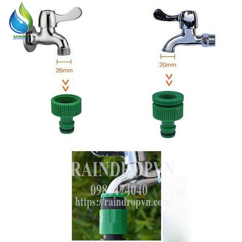 Combo 100 Bộ cút nối nhanh ống 4/7mm