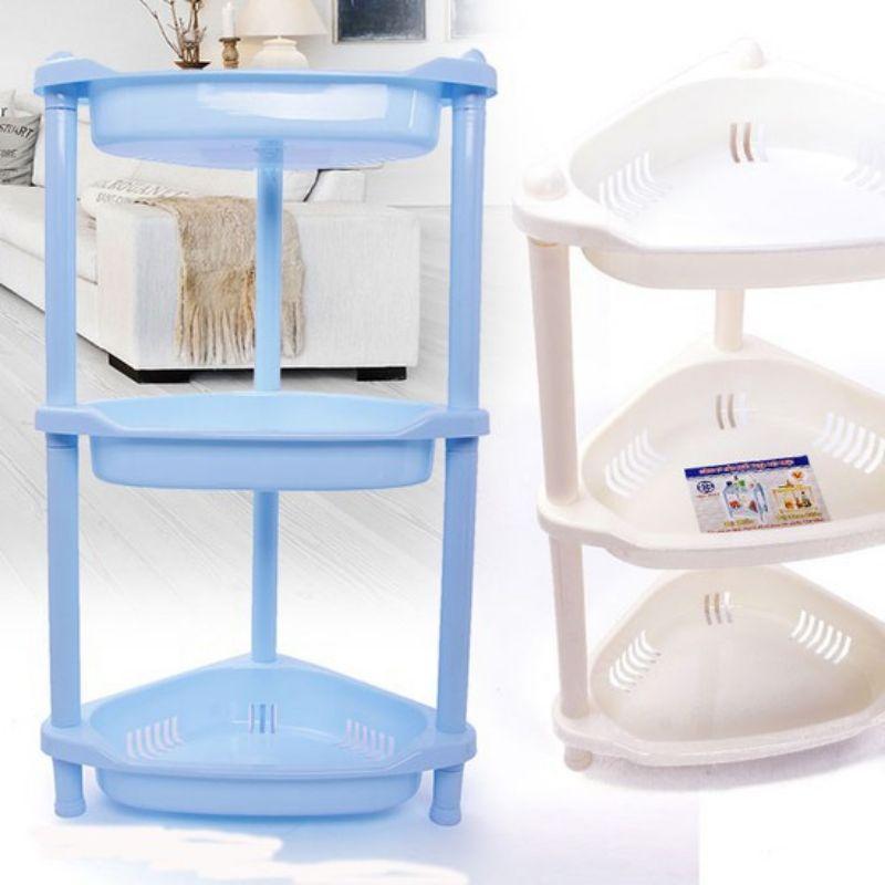Kệ nhựa, kệ góc nhà tắm 2 tầng 3 tầng tam giác