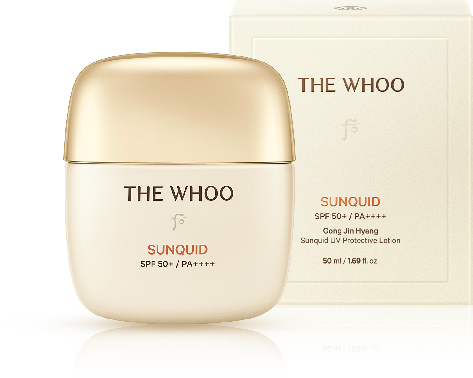 Sữa chống nắng dưỡng ẩm và làm dịu da WHOO GJH SUNQUID UV PROTECTIVE LOTION SET