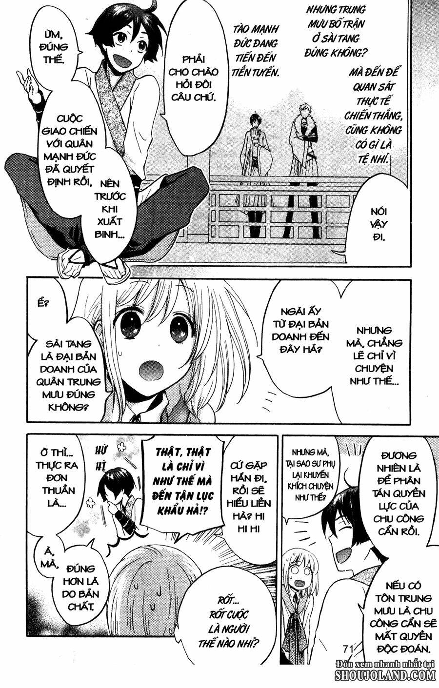 chuyện tình chiến quốc chapter 14 14