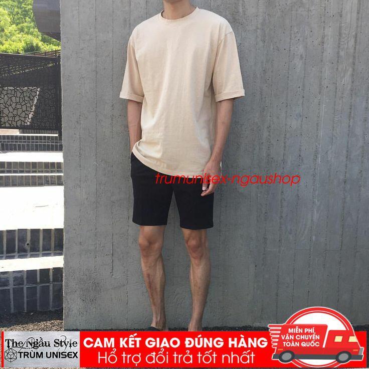 Áo thun Stee nam tay lỡ unisex form rộng overtee Basic chất vải cotton xịn Trumunisex aothununisex