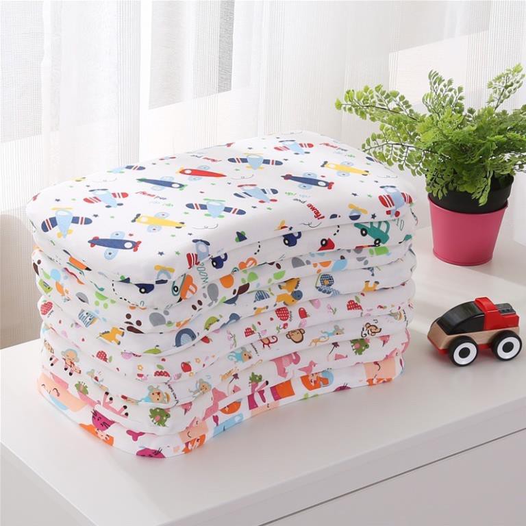 Gối nằm cao su non A chống méo đầu dành cho bé sơ sinh - Kích thước 21 x 36 x 3cm