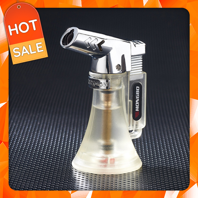Vỏ Hột Quẹt Bật Lửa Khò Gas 1 Tia Cực Mạnh Hongbo HB854 Thiết Kế Đẹp Độc Lạ Cao Cấp - Giao Màu Ngẫu Nhiên