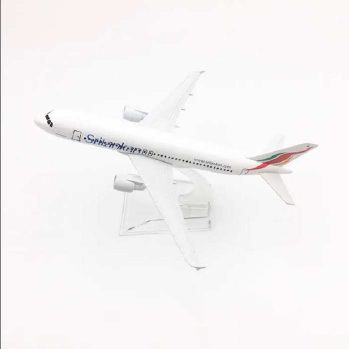 Mô hình máy bay tĩnh A320 Srilanka 16cm