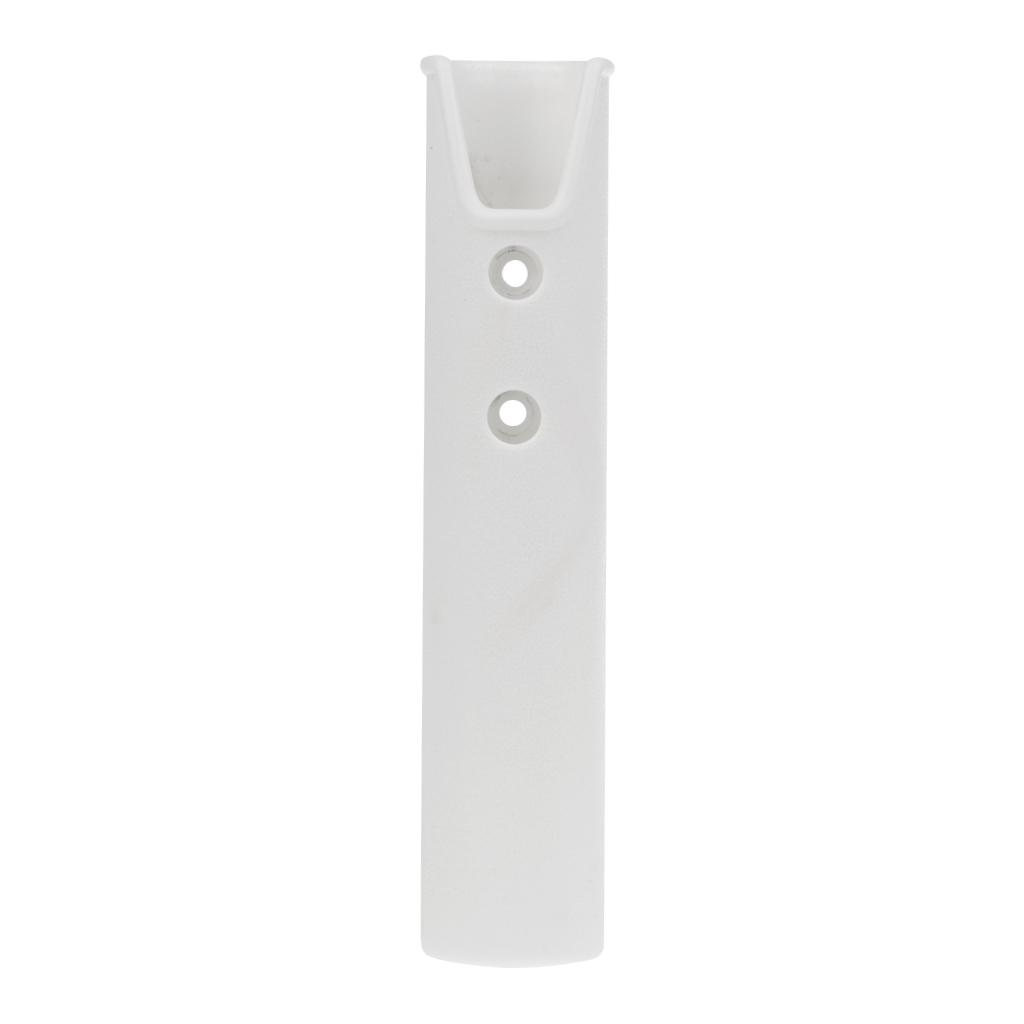 Strong Plastic Flush Mount Fishing Rod Holder for Kayak Canoe Boat - White