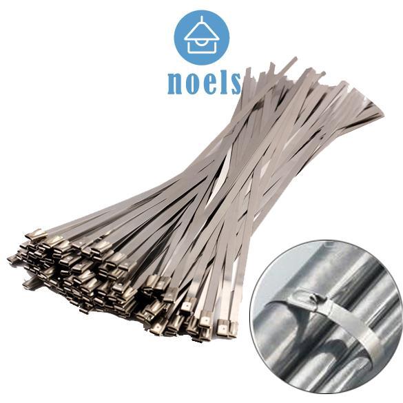 Bộ 100 Dây Rút Bằng Thép Không Gỉ 4.6x300mm