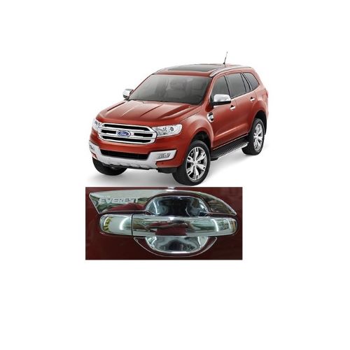 BỘ ỐP HÕM MẠ CROM XE FORD EVEREST 2019