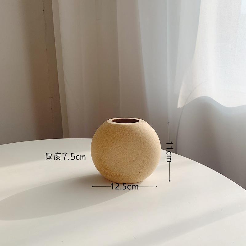 Bình Hoa Decor Trang Trí Bằng Gỗ Phong Cách Cổ Điển