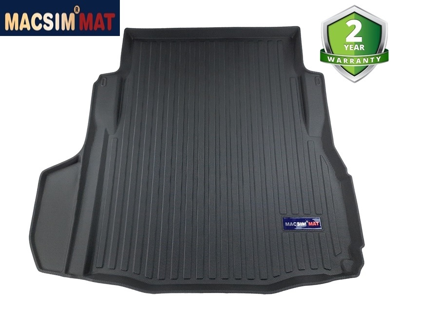 Thảm lót cốp xe ô tô Jaguar XPL nhãn hiệu Macsim chất liệu TPV cao cấp màu đen