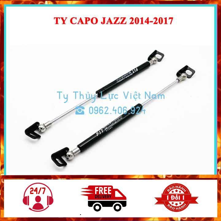 Bộ Ty Thủy Lực, Ben Hơi Chống Nắp Capo Cho Xe Honda Jazz 2014-2017