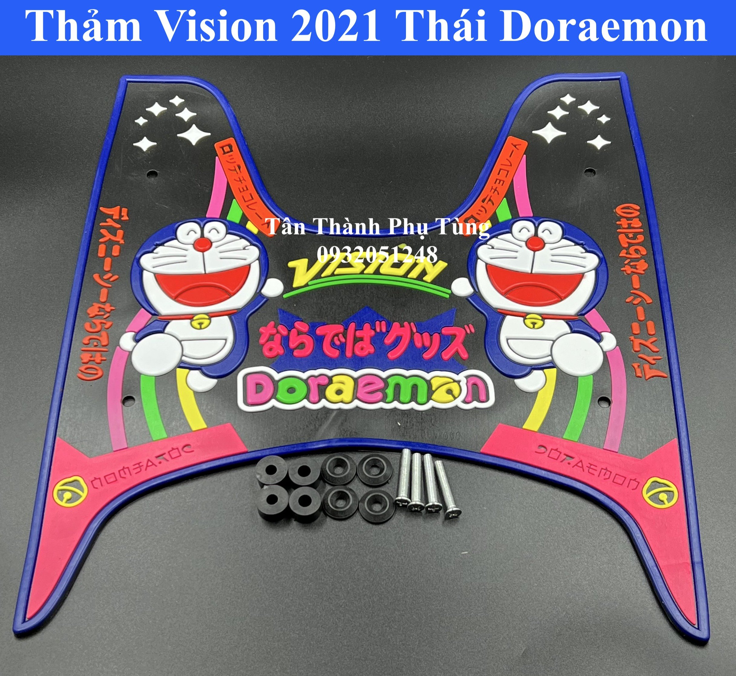 Thảm dành cho Vision 2021-2022 Thái Doraemon