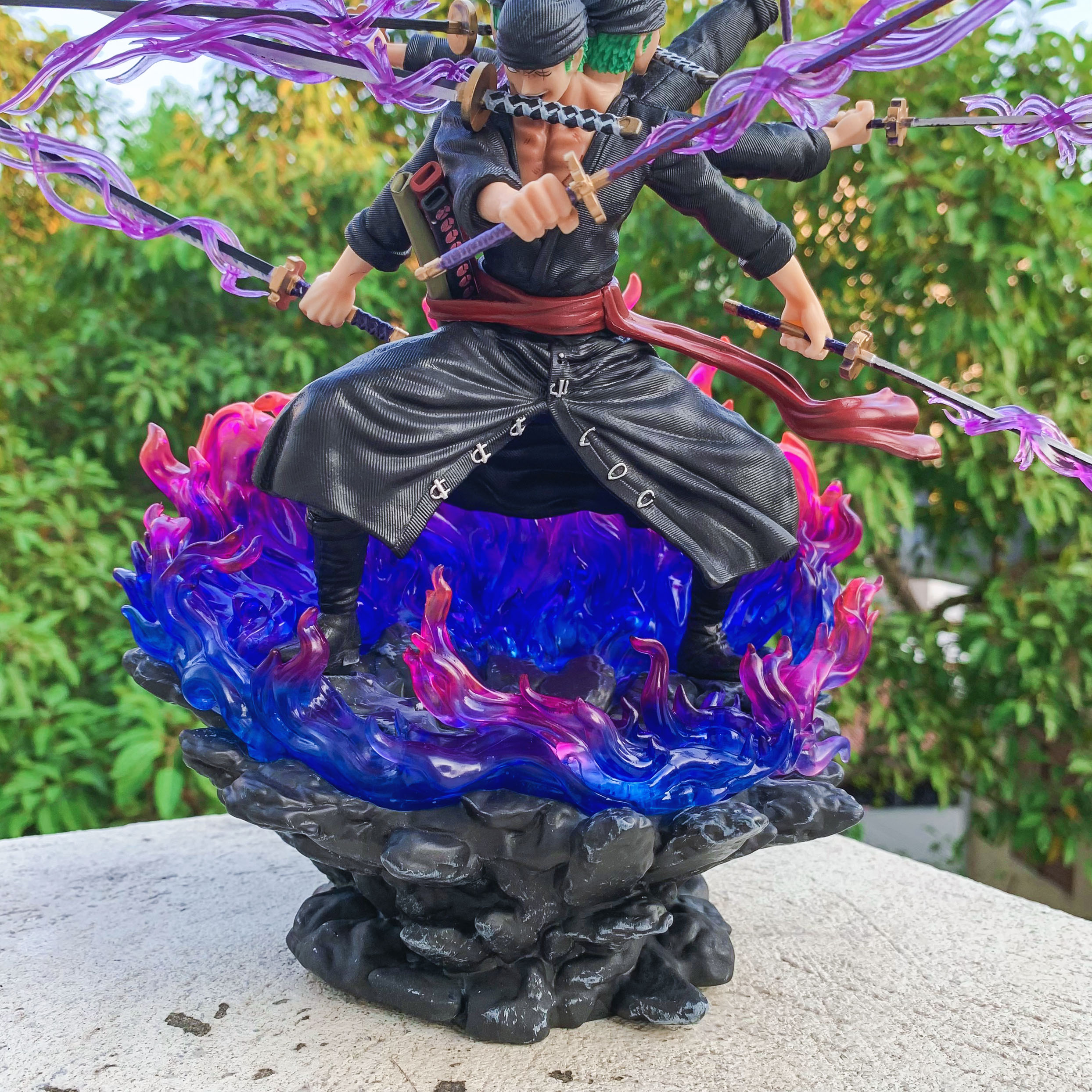 Mô hình zoro 3 đâu 6 tay siêu khủng chất lượng - mô hình one piece