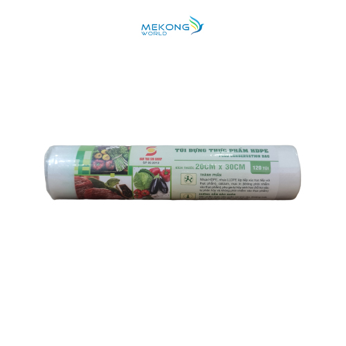 5 Cuộn Túi Đựng Thực Phẩm Nhựa Sinh Học
