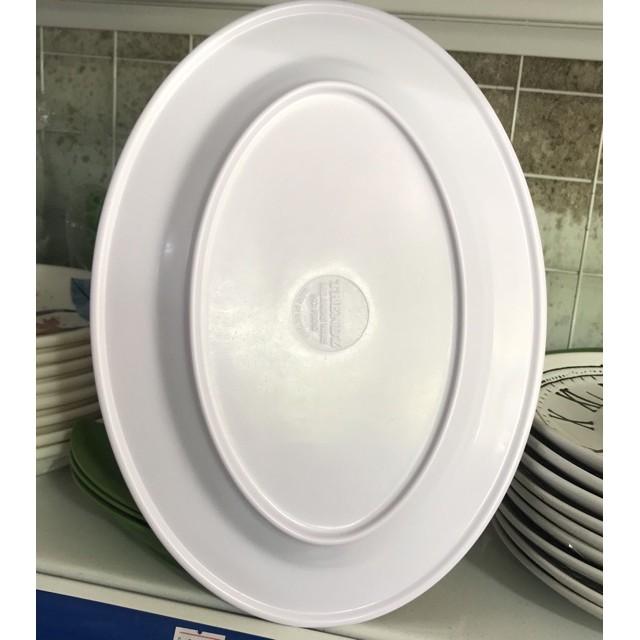 Đĩa phíp hình bầu dục, Đĩa nhựa Việt Nhật, đựng hoa quả, thực phẩm, bánh kẹo, rau, củ quả