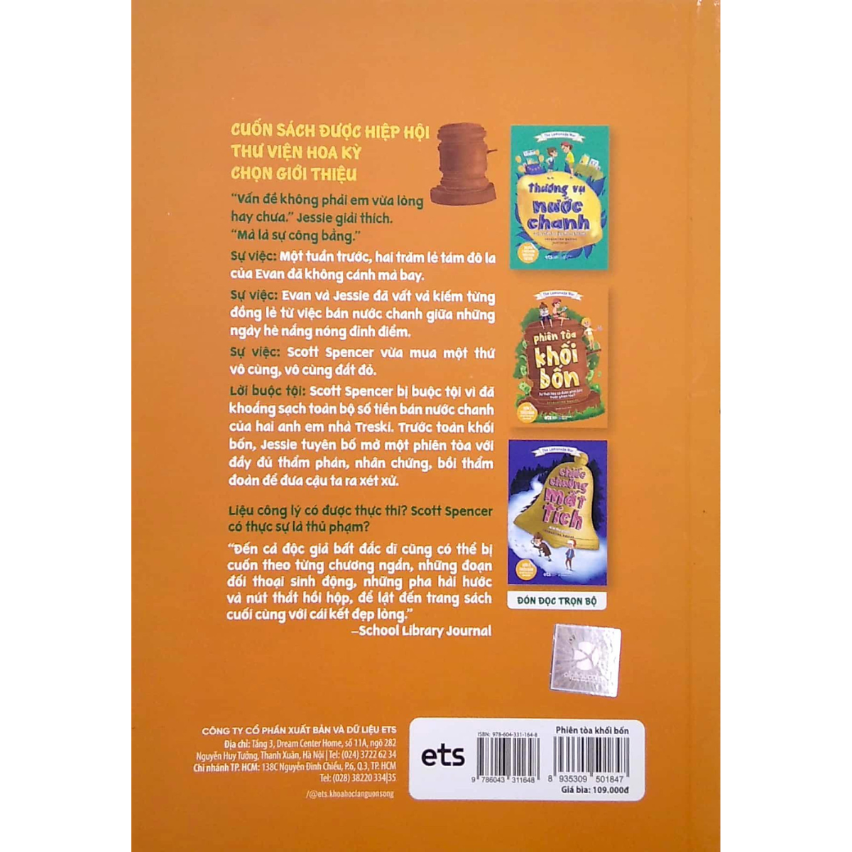 The Lemonade War: Phiên Tòa Khối Bốn