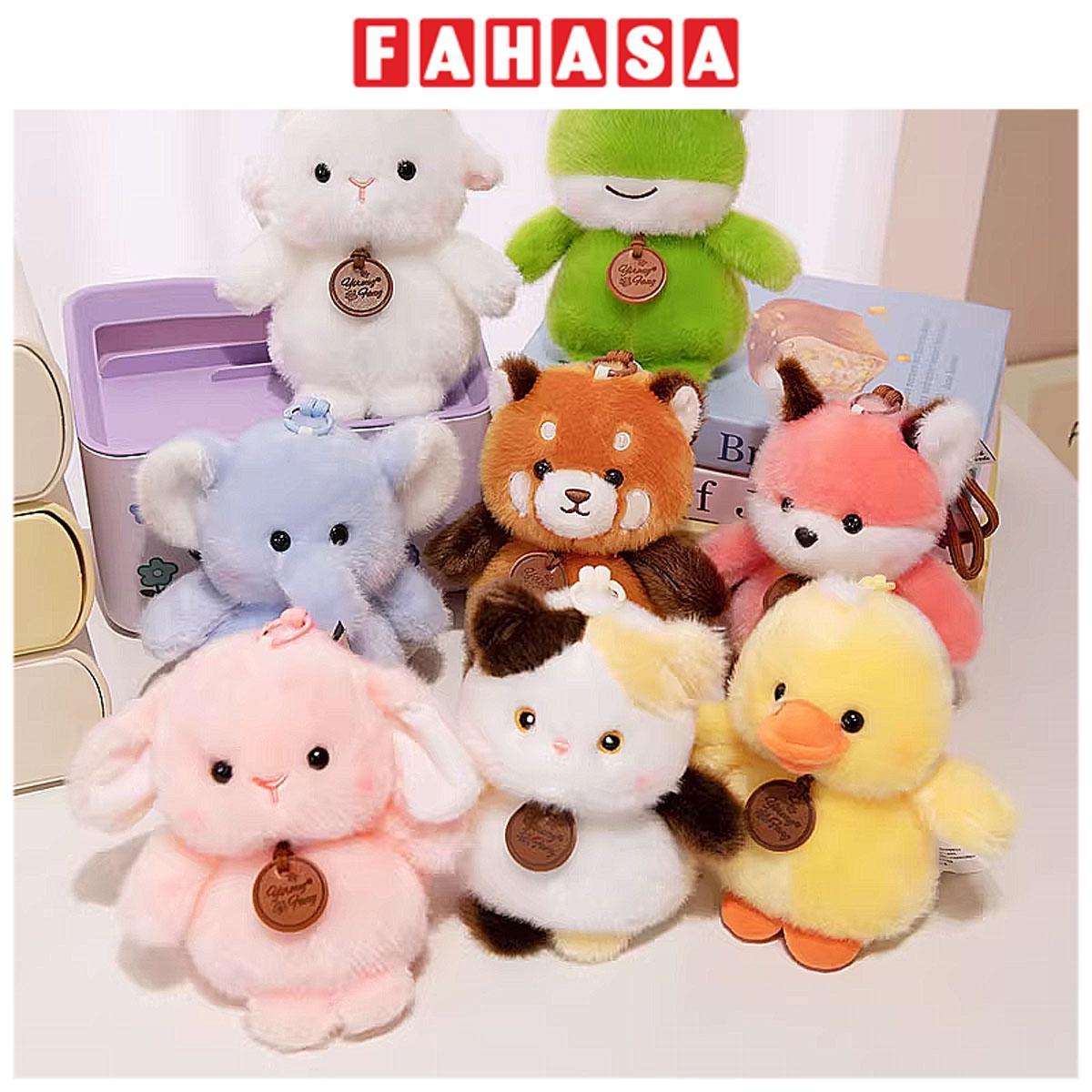 Móc Khóa Thú Bông Lông Xù - ZooZoo 12026 - Thỏ