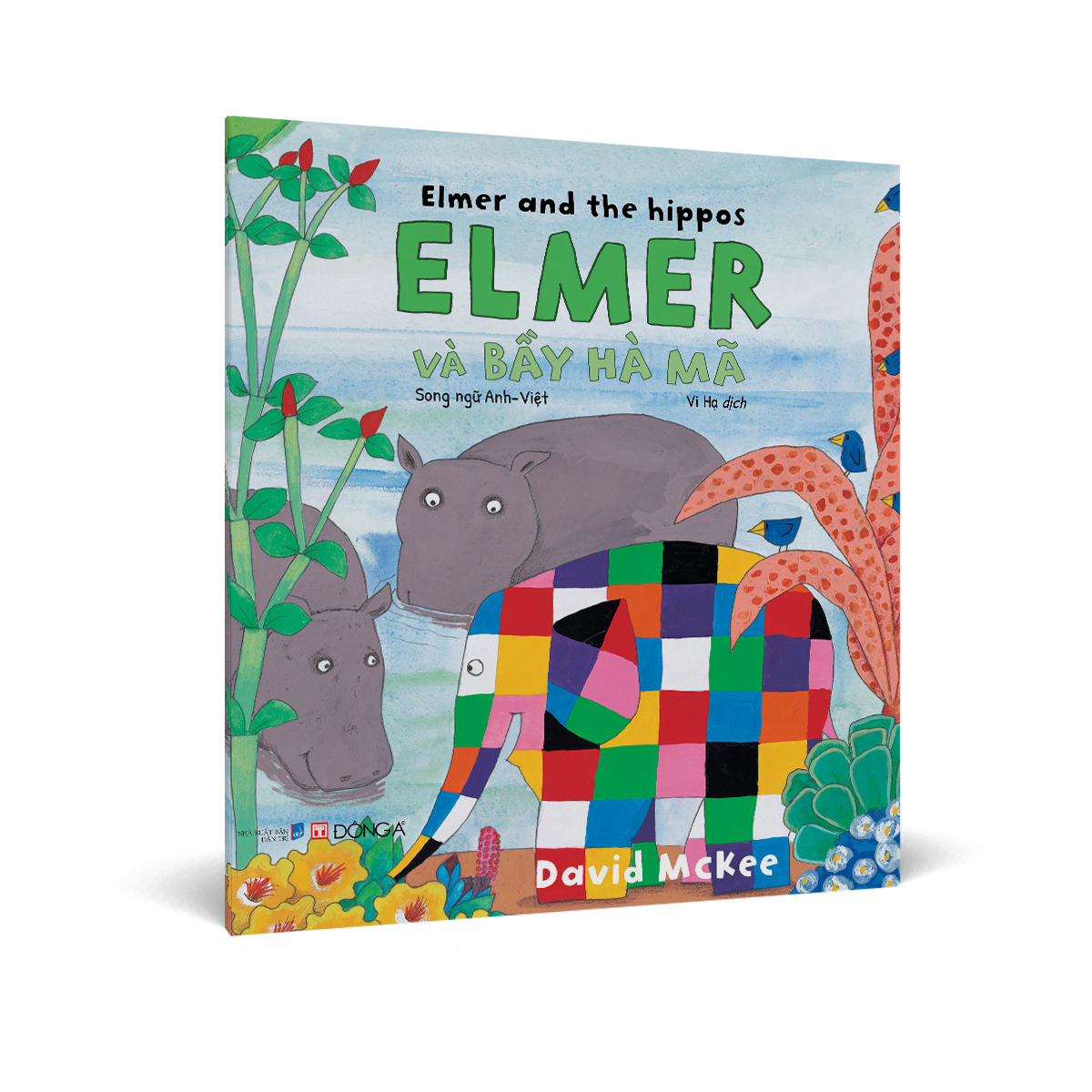 Elmer và bầy hà mã (Song ngữ Anh Việt)
