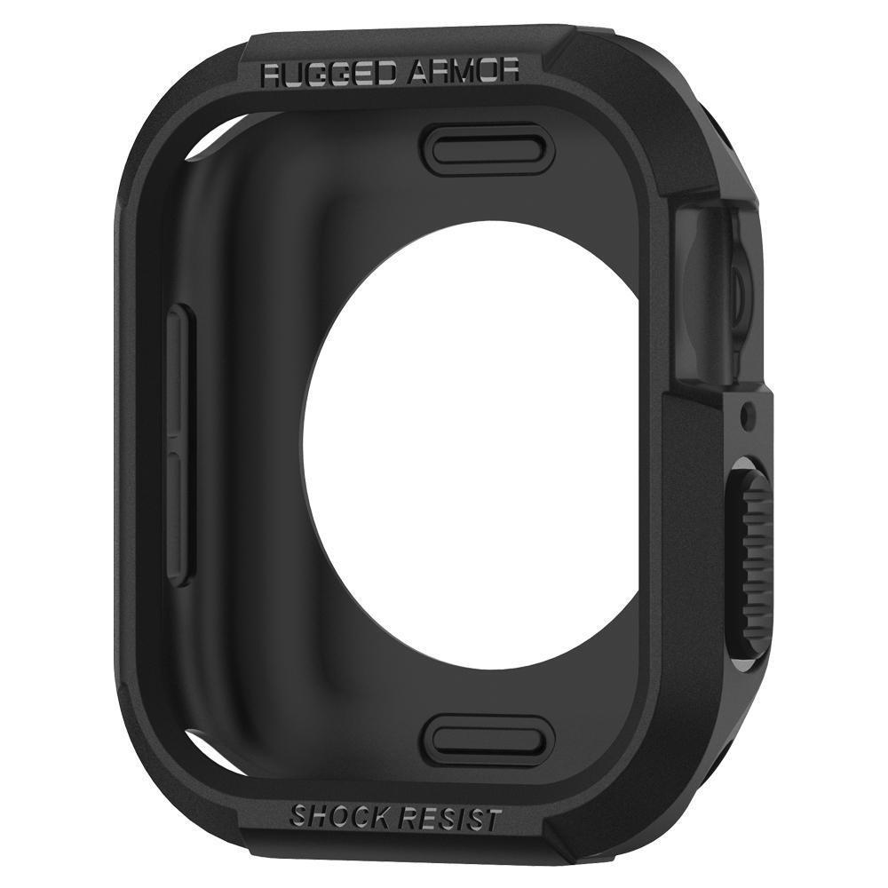 Ốp lưng Spigen dành cho Apple Watch Series 6/SE/5/4 (40mm - 44mm) spigen Rugged Armor chất liệu TPU chống trầy xước - Hàng chính hãng