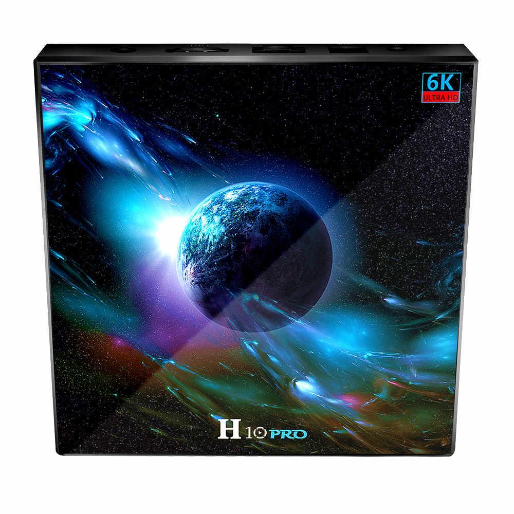 H10 Pro Hệ Điều Hành Android OS 9.0 TV Box Allwinner H603 Quad Core 4GB DDR3 64GB Set Top Box 2.4G/5G Wifi Kép Hỗ Trợ 6K Đa Phương Tiện