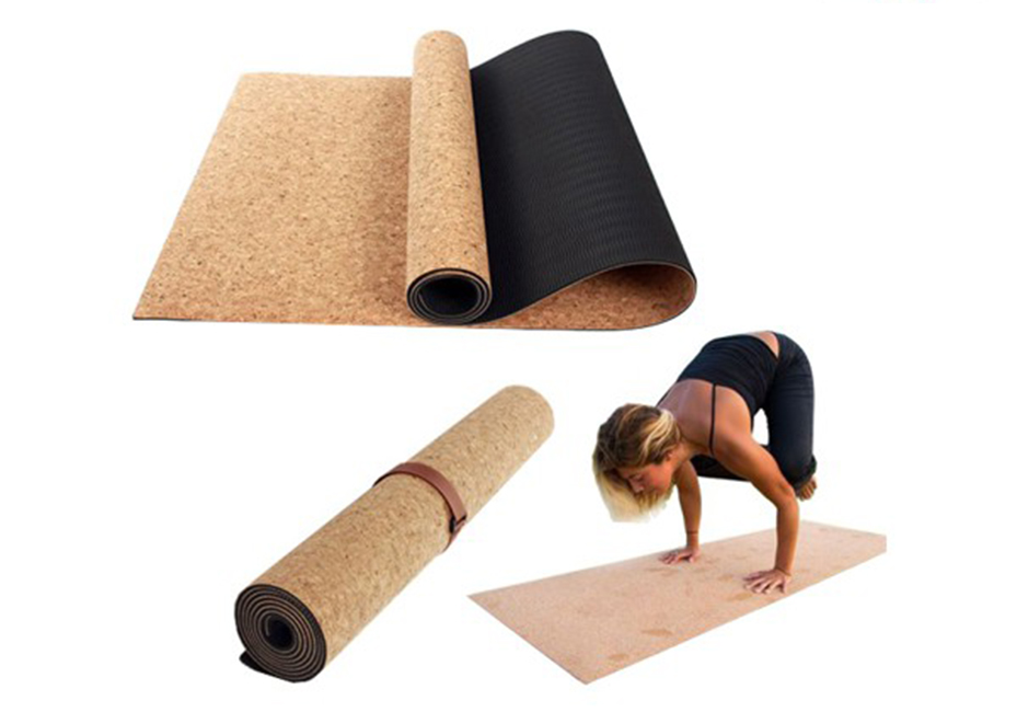 Thảm tập yoga Cork yoga Mat 6ly