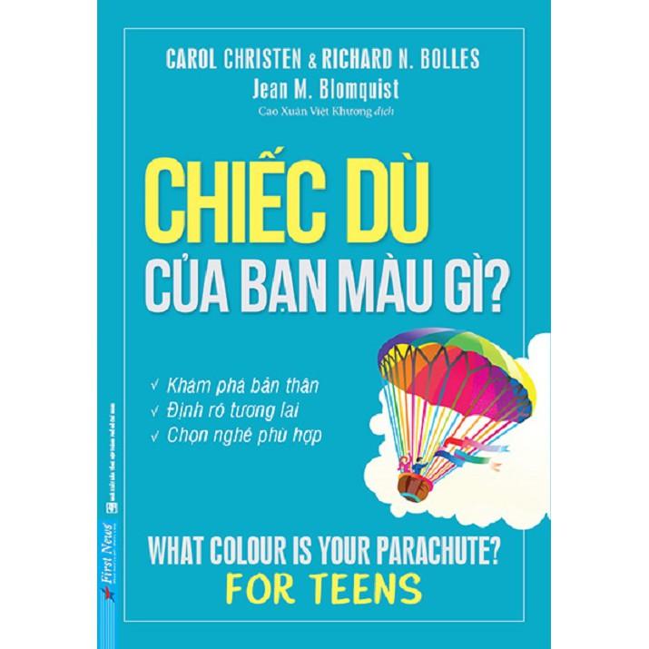 Sách - Combo Chiếc dù của bạn màu gì?  + Tỏa sáng ở trường đại học  - FirstNews