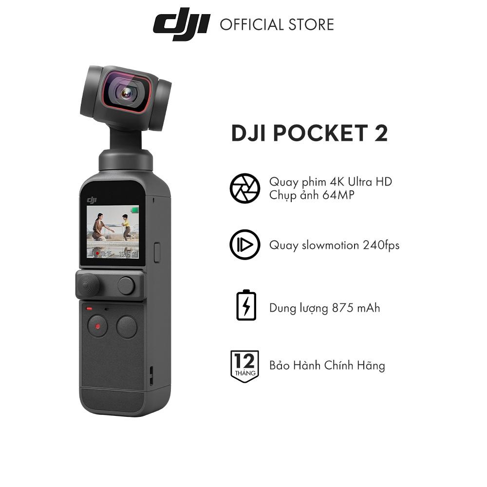 Máy Quay Bỏ Túi DJI Osmo Pocket 2 máy quay phim chống rung 4K 60fps