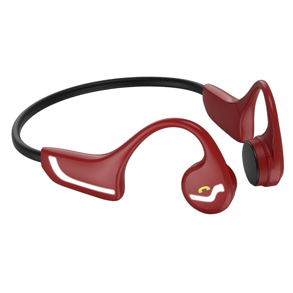 Bluetooth Bone Conduction Headphones Waterproof Music Earphone Ear Hook