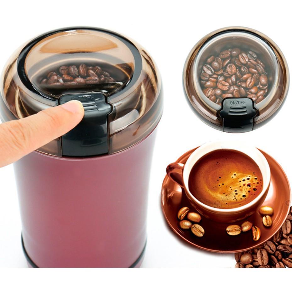 Máy nghiền đồ khô - Máy xay cầm tay mini đa năng tiện lợi, xay các loại hạt, ngũ cốc cafe, gạo nếp siêu tốc siêu mịn