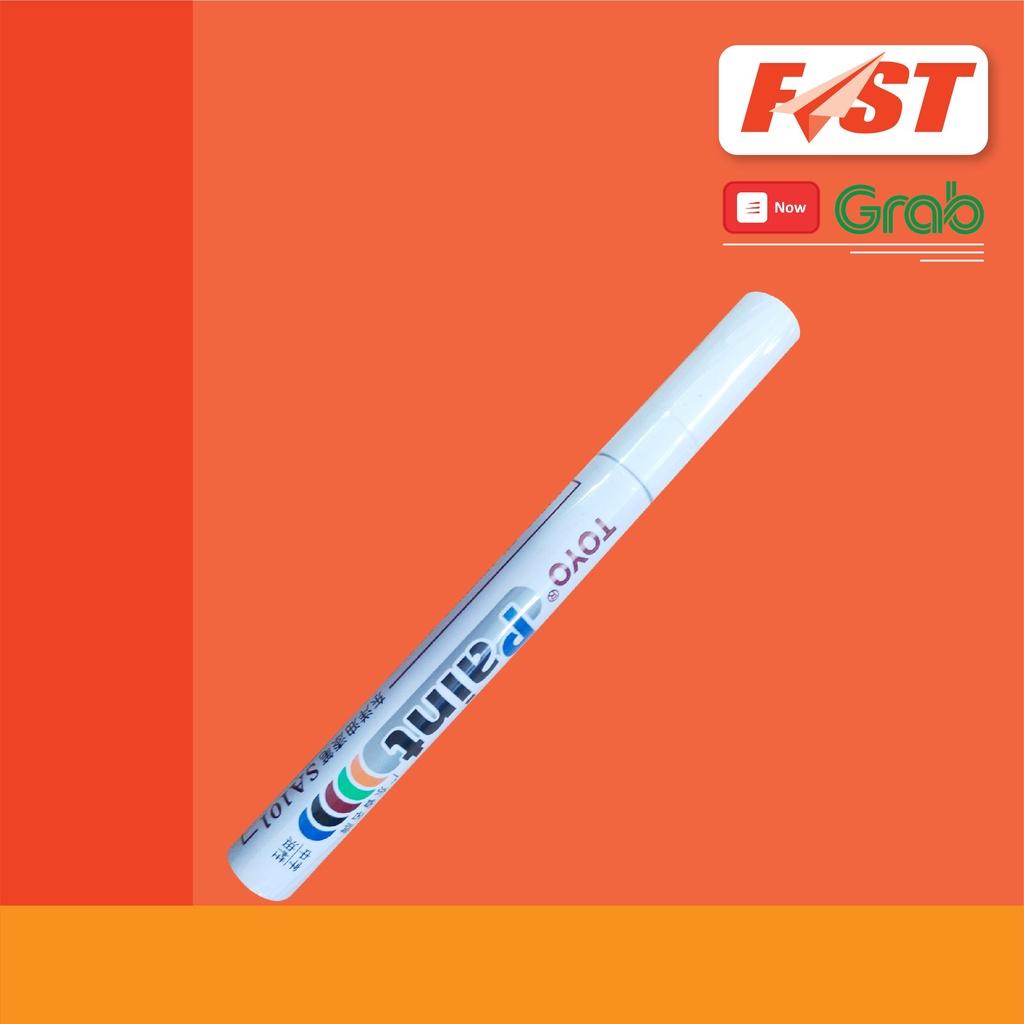 Bút Sơn Toyo Paint Marker SA101 (Bút Repaint) Bút Vẽ Giày, Lốp Xe,..