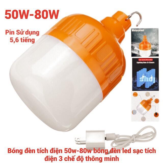 Bóng đèn led tích điện 6-8h loại 150w siêu sáng