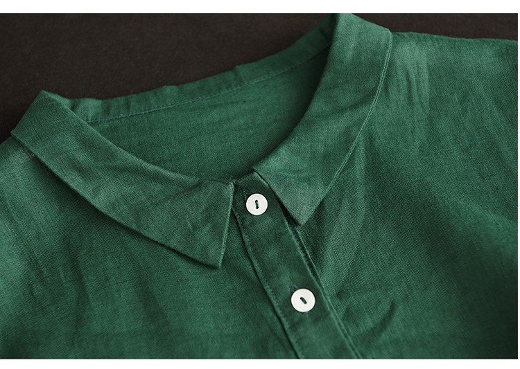 Đầm suông nữ cổ sơ mi thiết kế nút thắt bên eo kèm túi 2 bên tiện lợi, sang chảnh da215