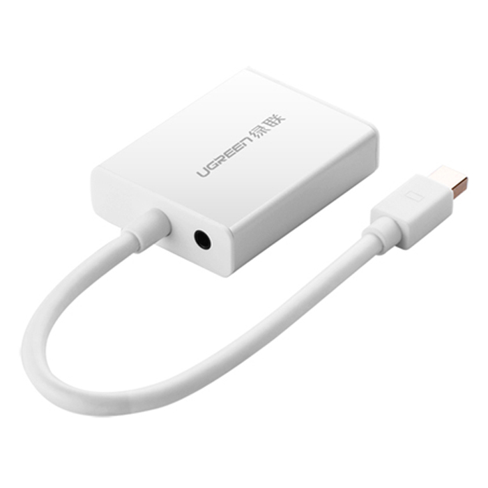 Cáp Mini Displayport To VGA + Audio Ugreen - Hàng Chính Hãng
